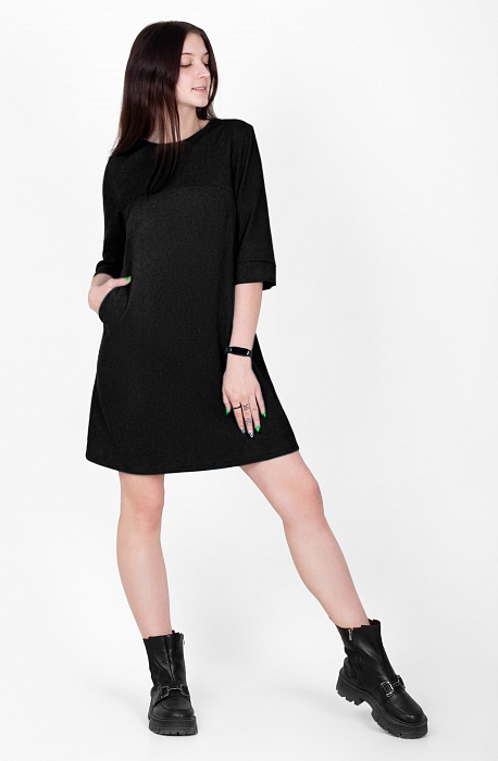 картинка Платье Сирена Х-389 (42-56) микровельвет635 руб. от интернет магазина
