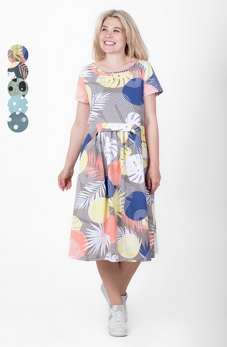 картинка Платье Саша Х-305 (48-62) кулирка600 руб. от интернет магазина