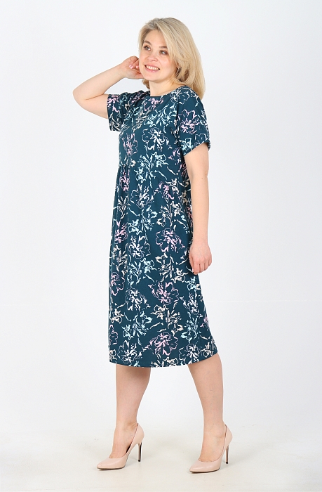 картинка Платье Синди Х-449 (46-62) кулирка560 руб. от интернет магазина