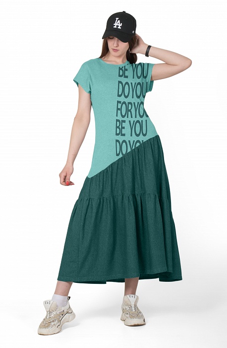 картинка Платье Эшли Х-408 (44-56) кулирка820 руб. от интернет магазина