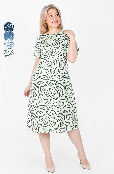 картинка Платье Синди Х-449 (46-62) кулирка560 руб. от интернет магазина